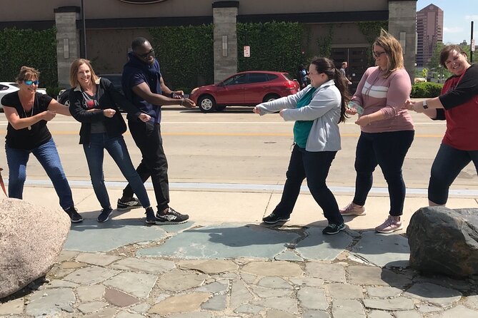 Participate in a Fun Scavenger Hunt in Roseville by Operation City Quest - Vernon Street Town Square is your launch point