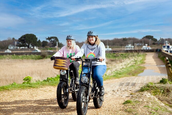 Pedal & Puzzle, Outdoor Escape Room E-Bike Adventure - Following the clues toward Milford on Sea