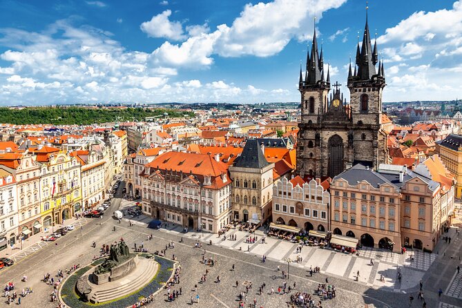 Prague Scavenger Hunt and Highlights Self Guided Audio Tour - Henry’s Tower and the first steps through New Town