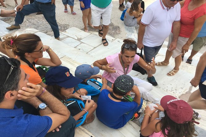 Private Athens Family Treasure Hunt - Walking along Apostolou Pavlou Street