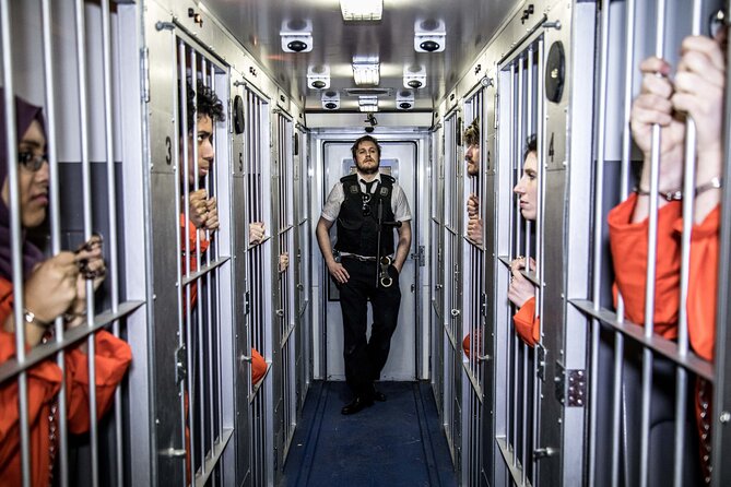 Private Prison Van Escape Game - London Immersive Experience - What Happens Before the Clock Starts