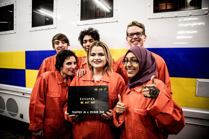 Private Prison Van Escape Game - London Immersive Experience - Why the Private Format Matters