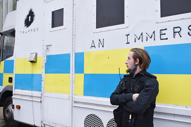 Private Prison Van Escape Game - London Immersive Experience - A Short London Activity for a Busy Day