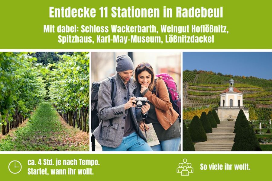 Radebeul: Scavenger Hunt Self Guided Tour - Climbing toward the Spitzhaus and Bismarck Tower
