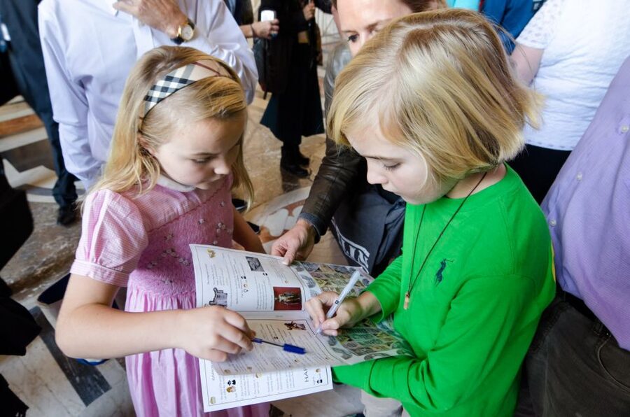 Rome: 2.5-Hour Family Vatican Highlight Scavenger Hunt - Vatican Gardens: a gentler start for young children