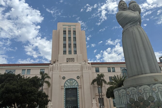 San Diego Harbor Scavenger Hunt Walking Tour and Game - The County Administration Building brings in classic architecture