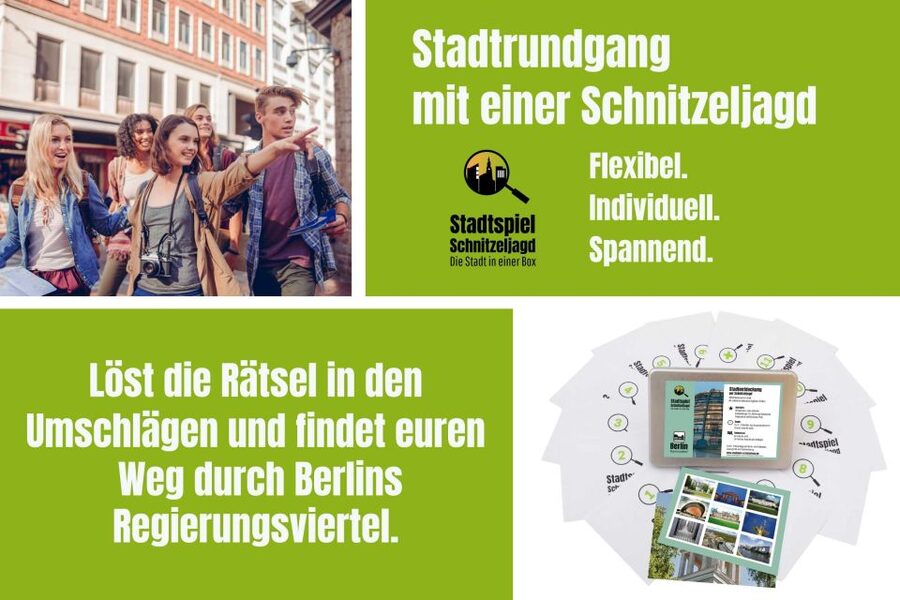 Scavenger Hunt through Berlin's Government District - Key points at a glance