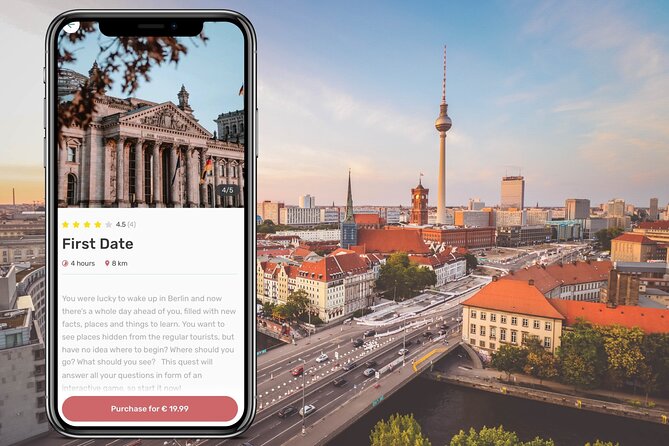 Self-Guided City Quest & First Date in Berlin - The TV Tower and St. Mary’s Church