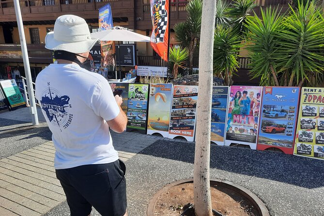 Self Guided Scavenger Hunt - Costa Adeje - Phone, battery, and language details