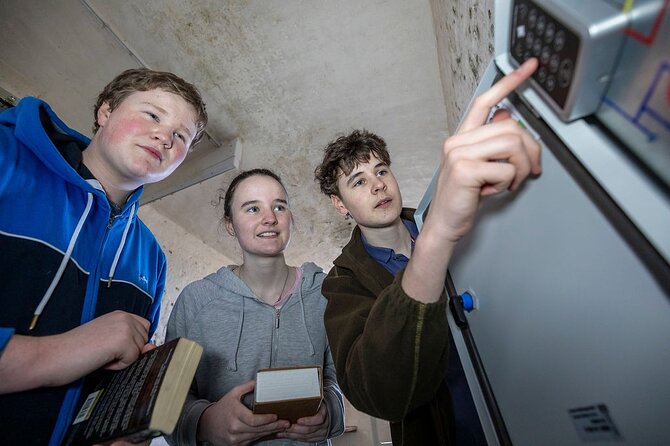 Shepton Mallet Prison Escape Room - The Hole - Meeting the prison guard before the clock starts
