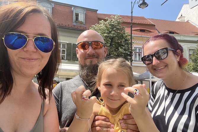 Sibiu Old Town Exploration Game and Self-Guided Tour - Following the route from the Lutheran Cathedral
