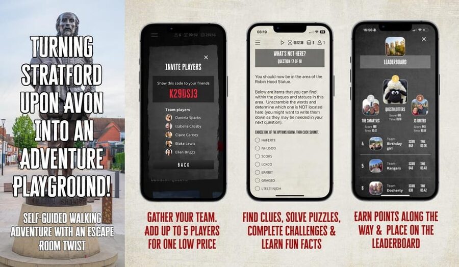 Stratford-upon-Avon: City Walking Tour & Exploration Game - Following Shakespeare through Stratford’s streets