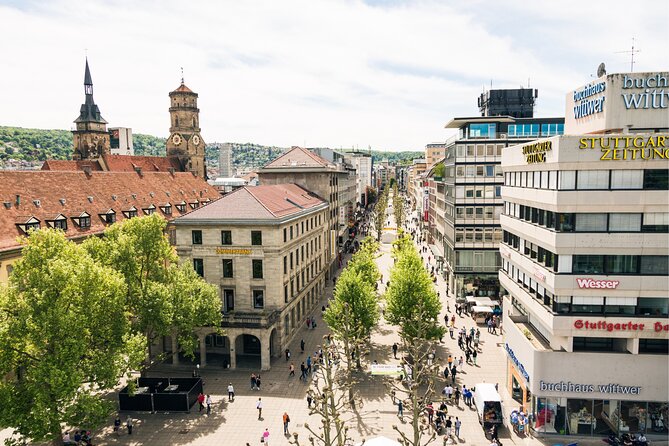 Stuttgart Scavenger Hunt and Highlights Self Guided Audio Tour - Schlossgarten gives the route a pleasant beginning