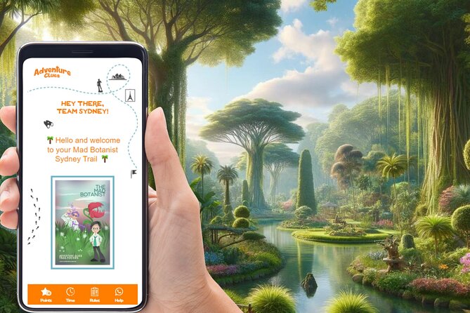 Sydney - The Mad Botanist Scavenger Hunt For Kids & Families. - Following cryptic clues through the gardens