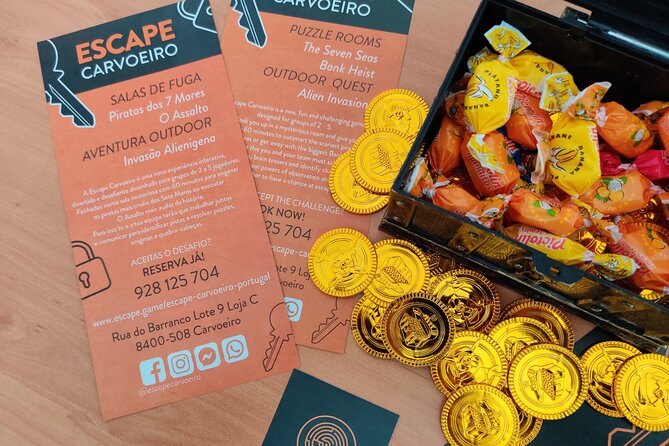 The 7 Seas - Epic Escape Game in Carvoeiro - Price and value for a short Algarve activity
