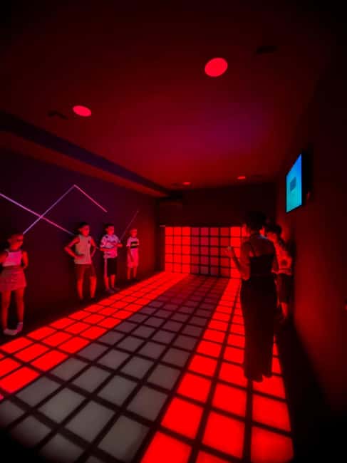The Floor is Lava in Tirana Escape Room - From socks to the first challenge