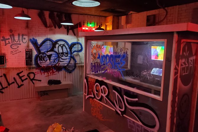 The Terminal Escape Room of Florida - Working Inside a Dark Room