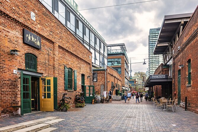 Toronto Distillery District: Whisky Exploration Game and Tour - Arvo Coffee, Arta Gallery, and Artscape
