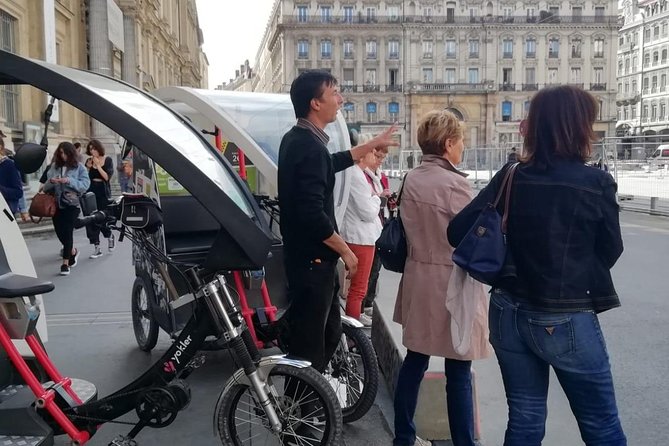 Treasure hunt in a Pedicab tour of Lyon - Why a pedicab works well in Lyon’s old center
