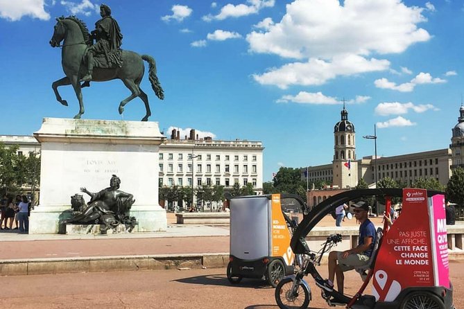 Treasure hunt in a Pedicab tour of Lyon - Who will get the most from this Lyon tour