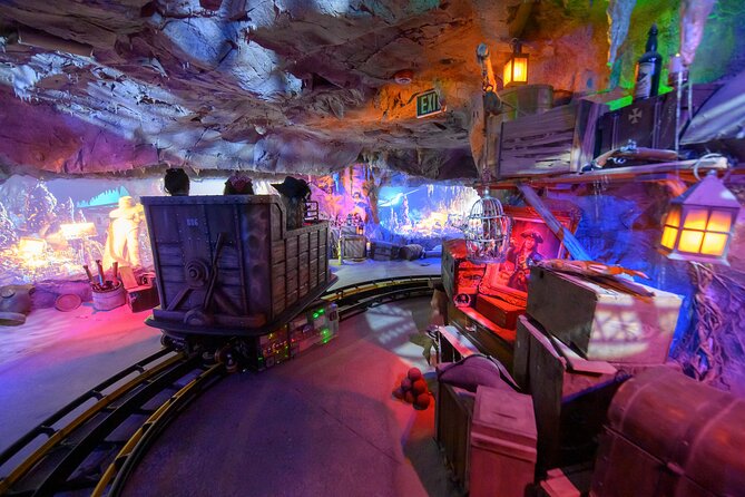 Treasure Hunt Ride Ticket and 1 Power-Up Combo - Fog, water, scents, and cannon blasts