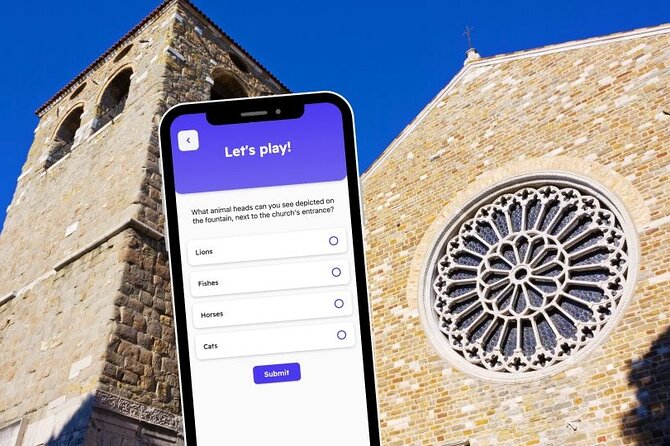 Trieste Exploration Game and City Tour on your Phone - Starting at Saint Giusto above the city