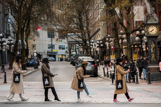 Vancouver City Sightseeing Adventure: a murder mystery in Gastown - Coffee shops, old buildings, and the flatiron route