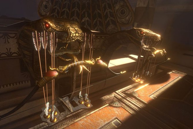 Virtual Reality Escape Room - Walking into the Pyramid of Nebka